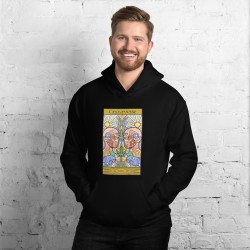 Cannabis universe third eye design unisex hoodie