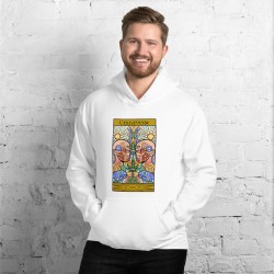 Cannabis universe third eye design unisex hoodie