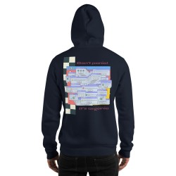 Cannabis design Unisex Hoodie, Weed lovers, IT nerd