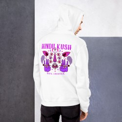 Cannabis design unisex hoodie, 80% indica hindu kush, weed lovers