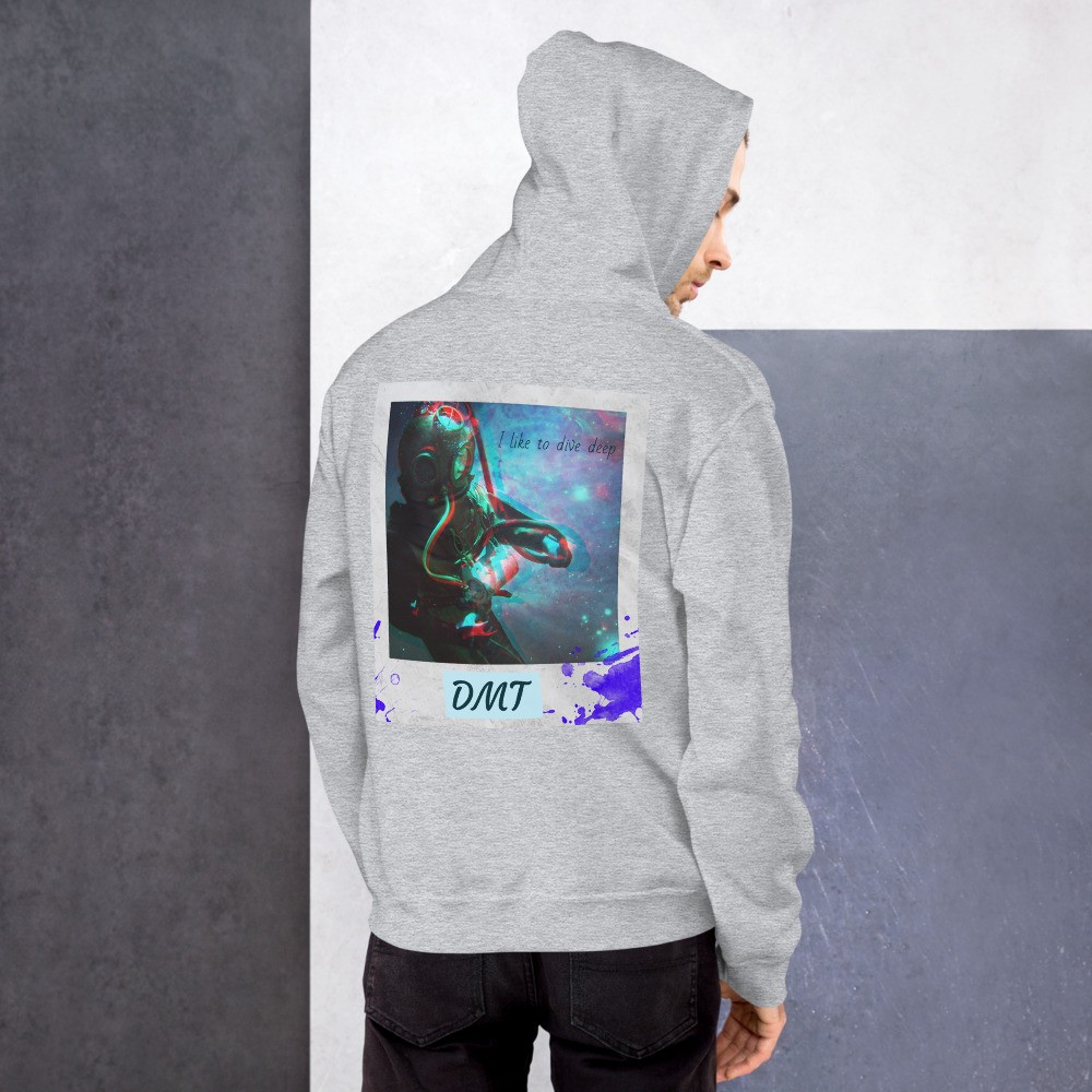 Psychedelic psytrance DMT unisex hoodie