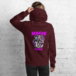 Magic garden Unisex Hoodie, Psychedelic mushrooms