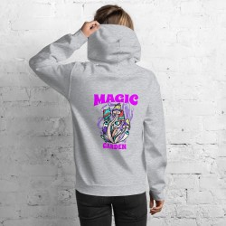 Magic garden Unisex Hoodie, Psychedelic mushrooms
