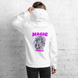 Magic garden Unisex Hoodie, Psychedelic mushrooms