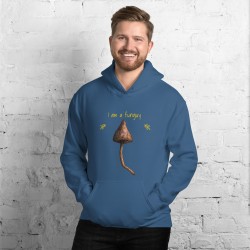 Funny joke mushroom Unisex Hoodie, I am a funguy