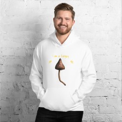 Funny joke mushroom Unisex Hoodie, I am a funguy