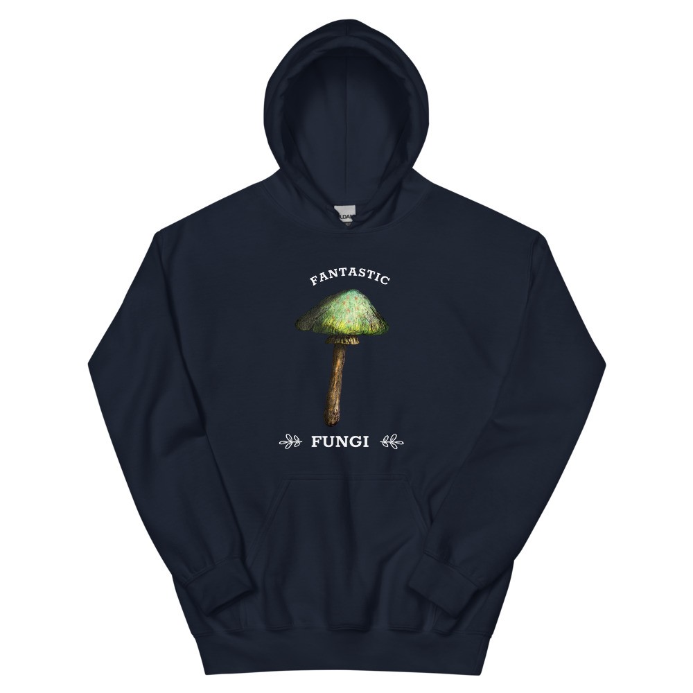 Fantastic fungi mushroom Unisex Hoodie, psychedelic design