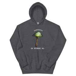 Fantastic fungi mushroom Unisex Hoodie, psychedelic design