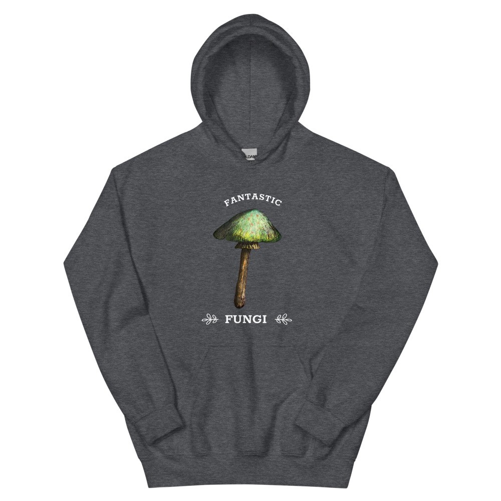 Fantastic fungi mushroom Unisex Hoodie, psychedelic design
