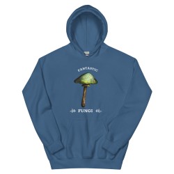 Fantastic fungi mushroom Unisex Hoodie, psychedelic design