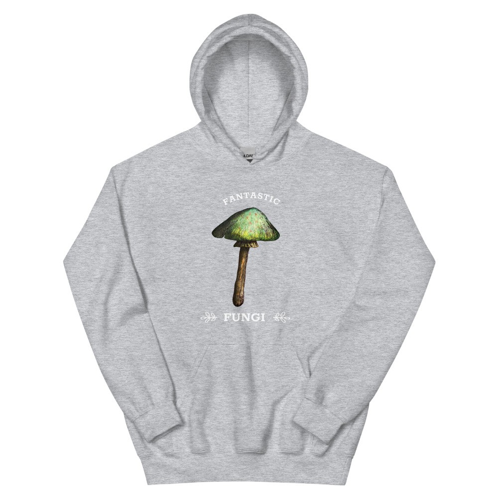 Fantastic fungi mushroom Unisex Hoodie, psychedelic design