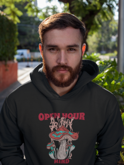 Magic mushroom Unisex Hoodie, Open your mind