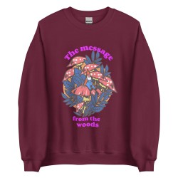 Amanita muscaria Unisex Sweatshirt mushroom design, fly agaric, gnome