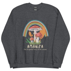 Amanita muscaria Unisex Sweatshirt mushroom design, fly agaric
