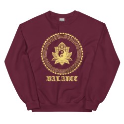 Mandala Sweatshirt spiritual design balance