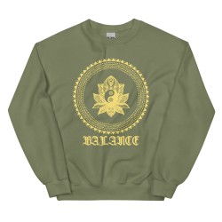 Mandala Sweatshirt spiritual design balance