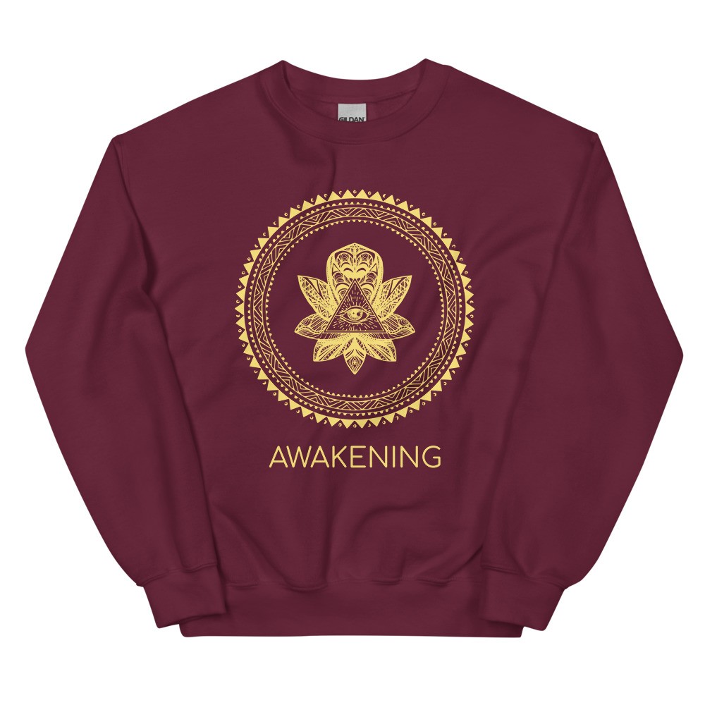Unisex Sweatshirt mandala spiritual design awakening
