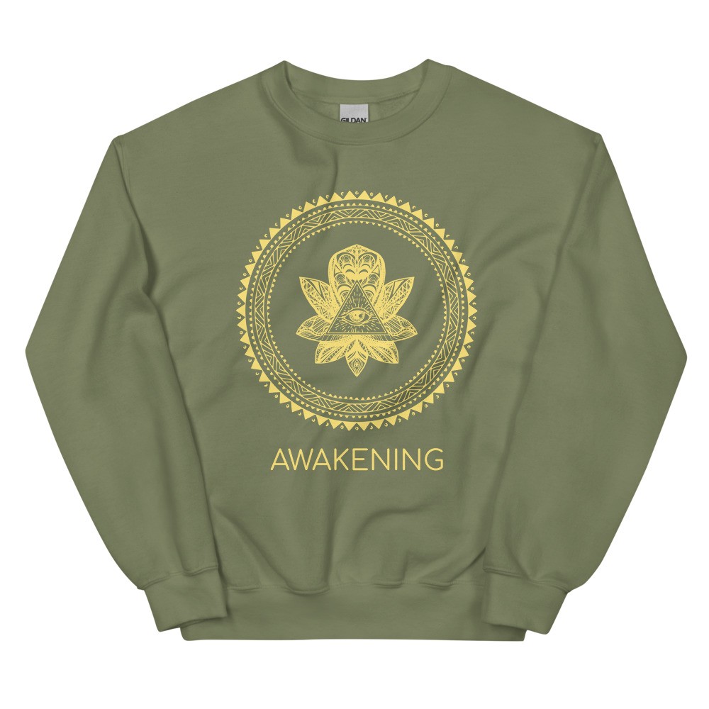 Unisex Sweatshirt mandala spiritual design awakening