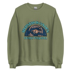 Sweatshirt inspirational quote hippie design, kindness