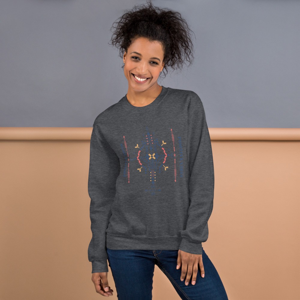 Sweatshirt Positive vibes quote