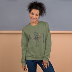 Sweatshirt Positive vibes quote