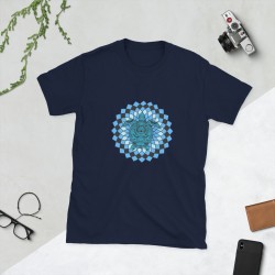 Turtle spirit animal mandala unisex T-shirt