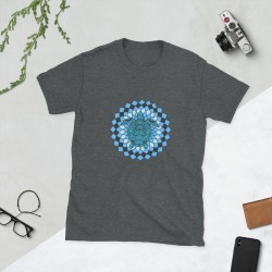 Turtle spirit animal mandala unisex T-shirt