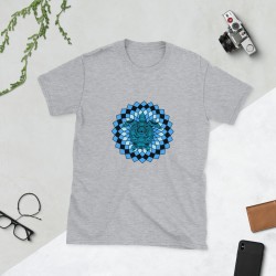 Turtle spirit animal mandala unisex T-shirt