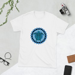 Turtle spirit animal mandala unisex T-shirt