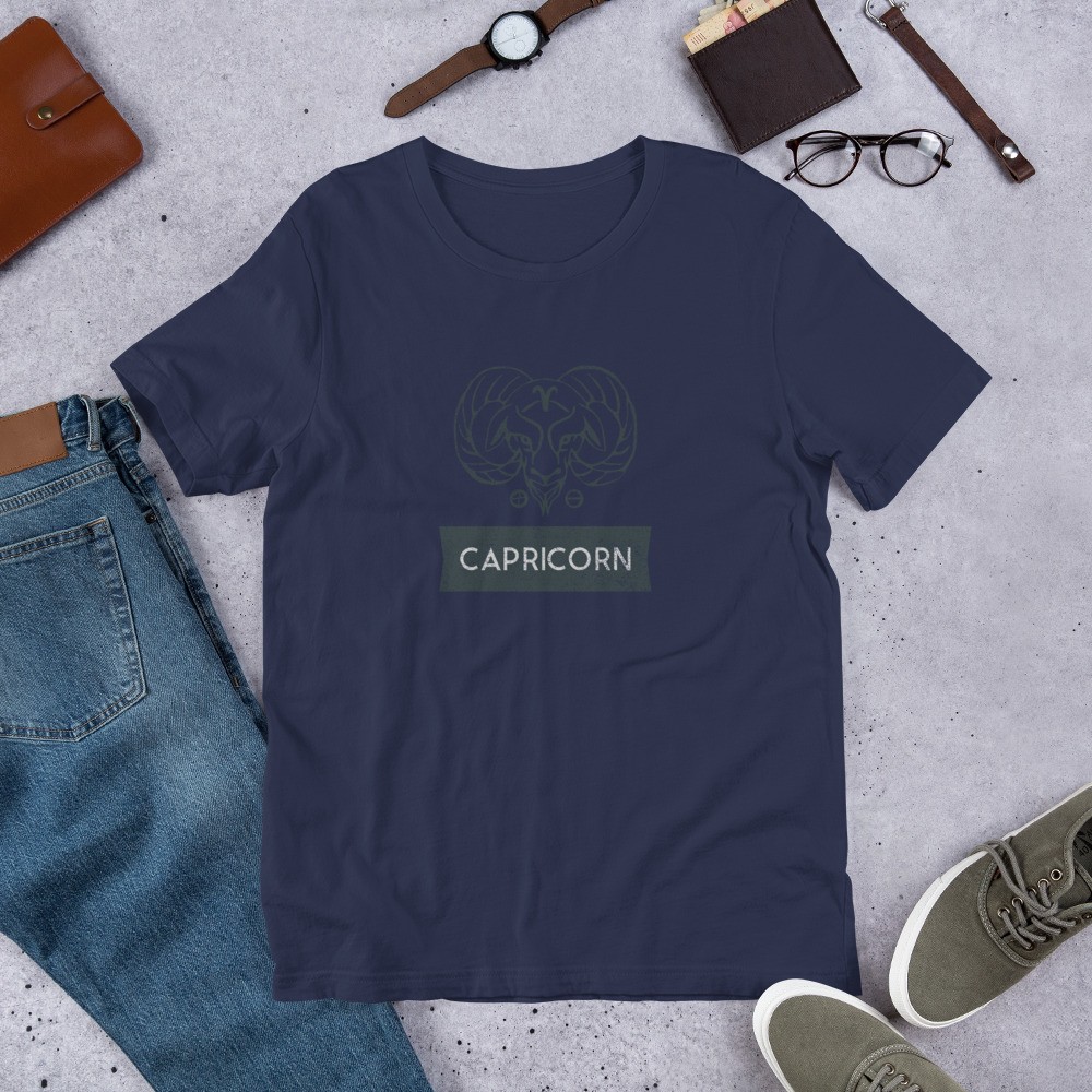 Zodiac sign Capricorn unisex t-shirt, Horoscope