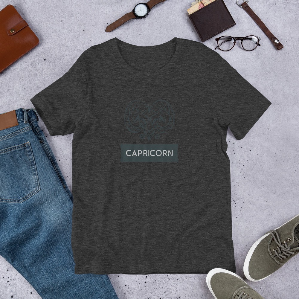 Zodiac sign Capricorn unisex t-shirt, Horoscope
