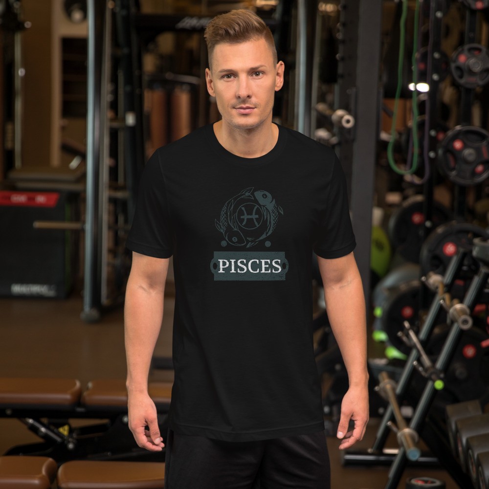 Zodiac sign Pisces unisex t-shirt, Horoscope