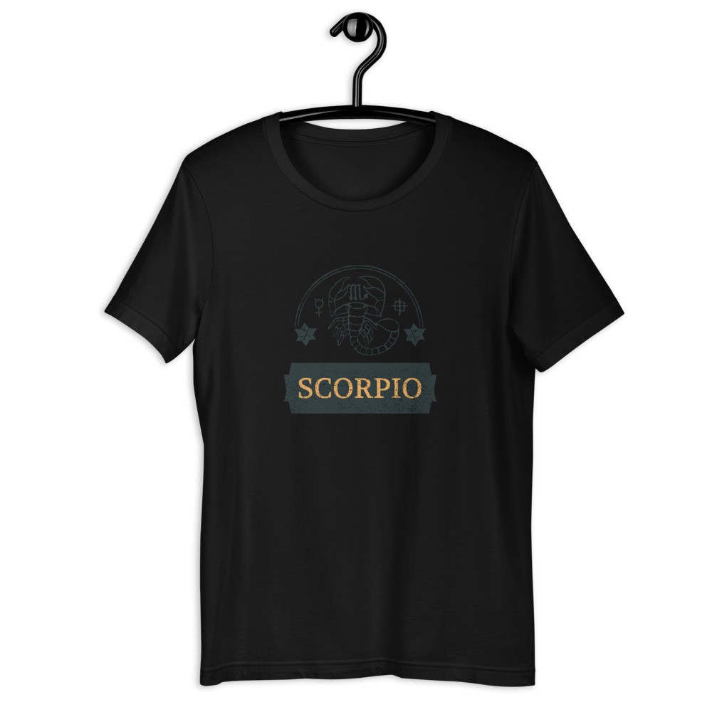 Zodiac sign Scorpio unisex t-shirt, Horoscope