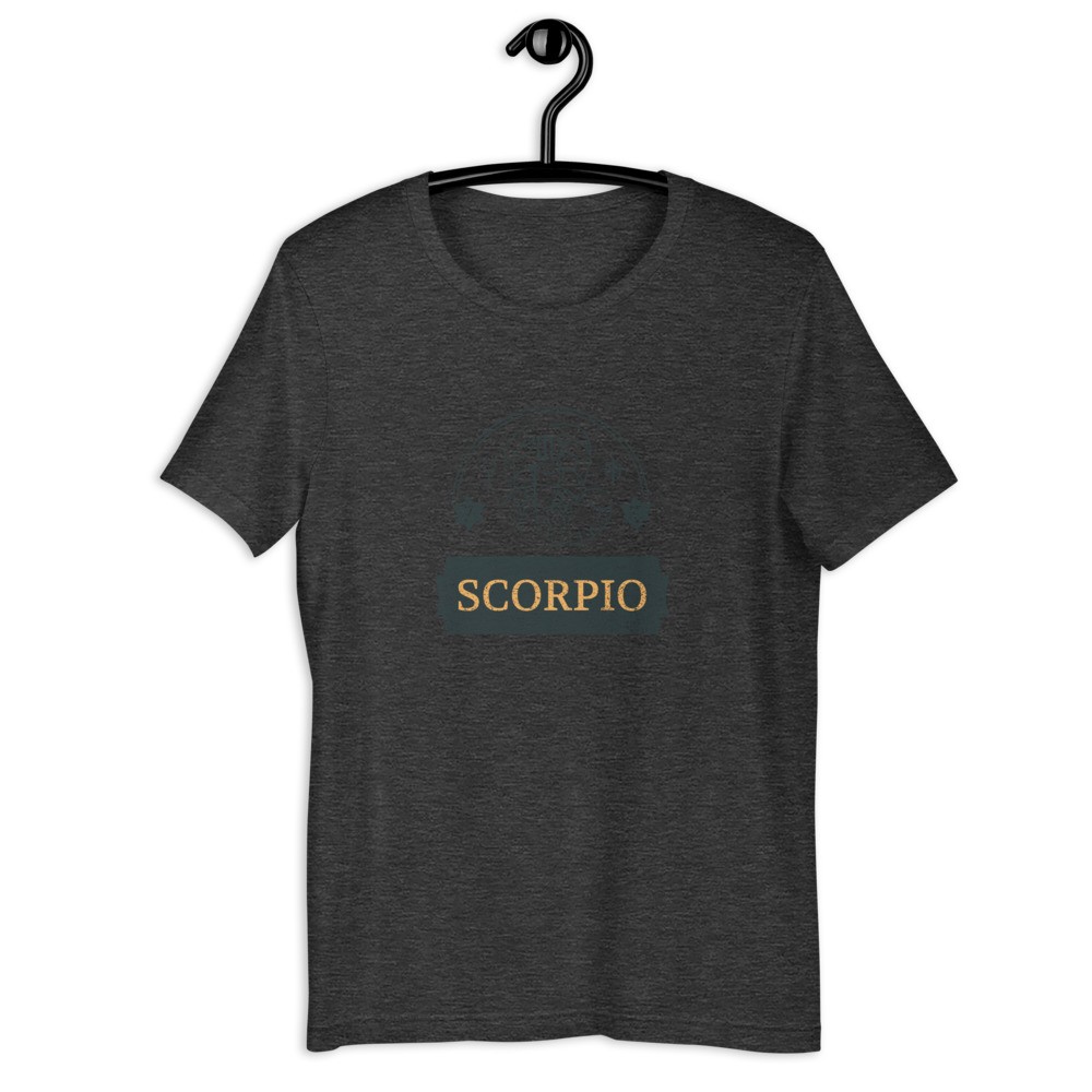 Zodiac sign Scorpio unisex t-shirt, Horoscope