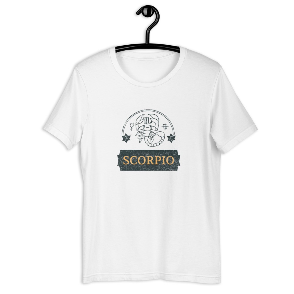 Zodiac sign Scorpio unisex t-shirt, Horoscope