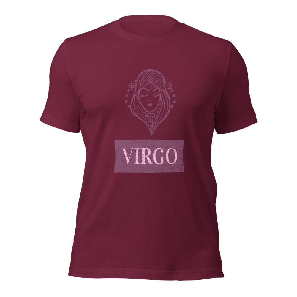 Zodiac sign Virgo Unisex t-shirt, Horoscope