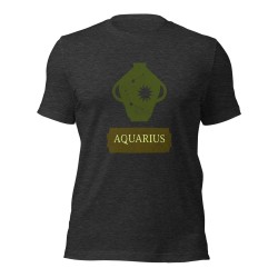 Zodiac sign Aquarius Unisex t-shirt, Horoscope