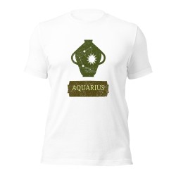 Zodiac sign Aquarius Unisex t-shirt, Horoscope
