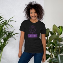 Zodiac sign Gemini unisex t-shirt, Horoscope