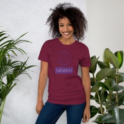 Zodiac sign Gemini unisex t-shirt, Horoscope