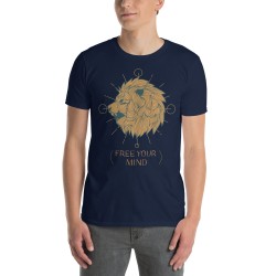 Lion spirit animal unisex T-shirt with a quote