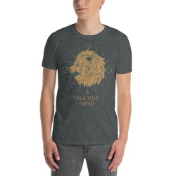 Lion spirit animal unisex T-shirt with a quote