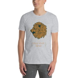 Lion spirit animal unisex T-shirt with a quote