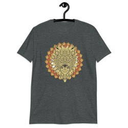 Lion spirit animal mandala unisex T-shirt