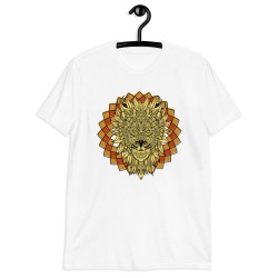 Lion spirit animal mandala unisex T-shirt