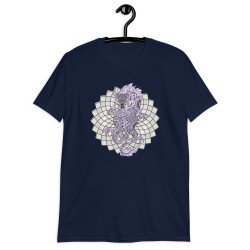 Dragon spirit animal mandala unisex T-shirt