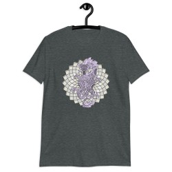 Dragon spirit animal mandala unisex T-shirt
