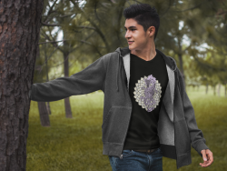 Dragon spirit animal mandala unisex T-shirt