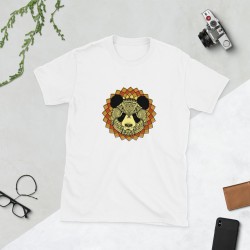 Panda spirit animal mandala unisex T-shirt