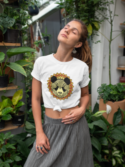 Panda spirit animal mandala unisex T-shirt